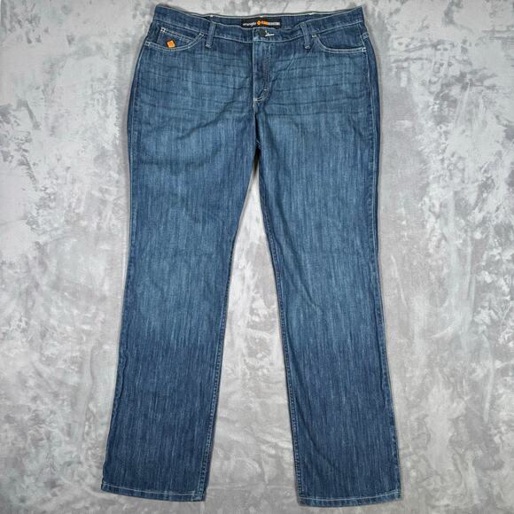 Wrangler FR Flame Resistant Jeans HRC2 2112 17x34 Arc 19.0 EBT - Picture 1 of 8